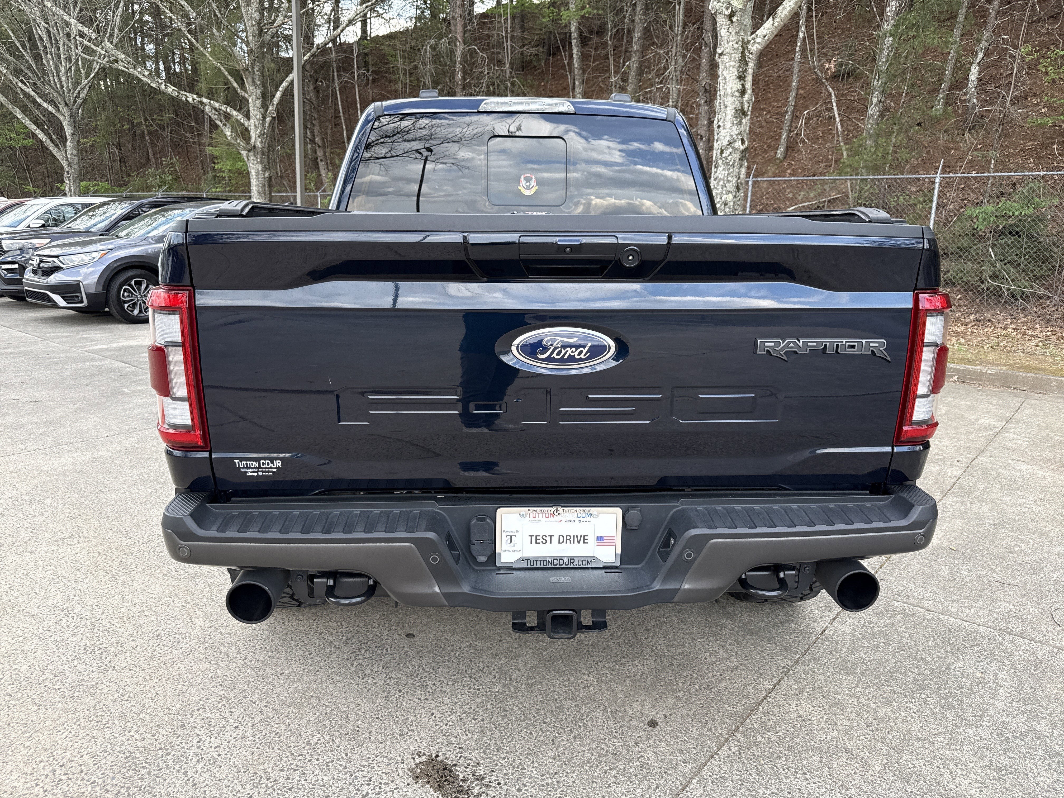 Used 2022 Blue Metallic Ford Raptor image 6