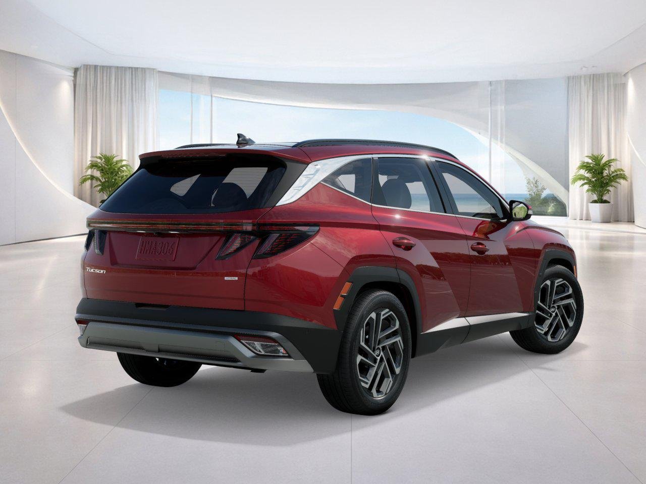 New 2026 Red Hyundai Limited AWD image 4