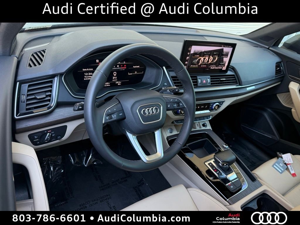 Certified Used 2023 Gray Audi 45 S line Premium Plus image 3