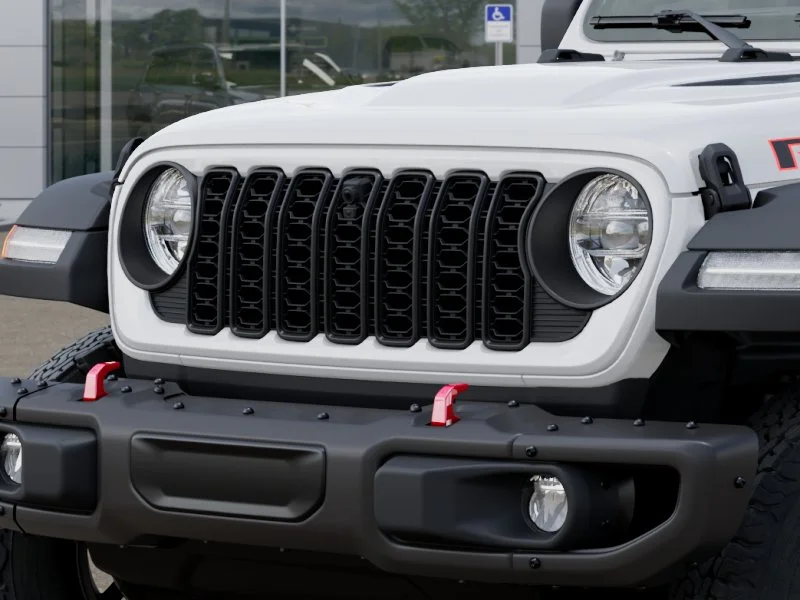 New 2026 Bright White Clear-Coat Exterior Paint Jeep Rubicon image 38