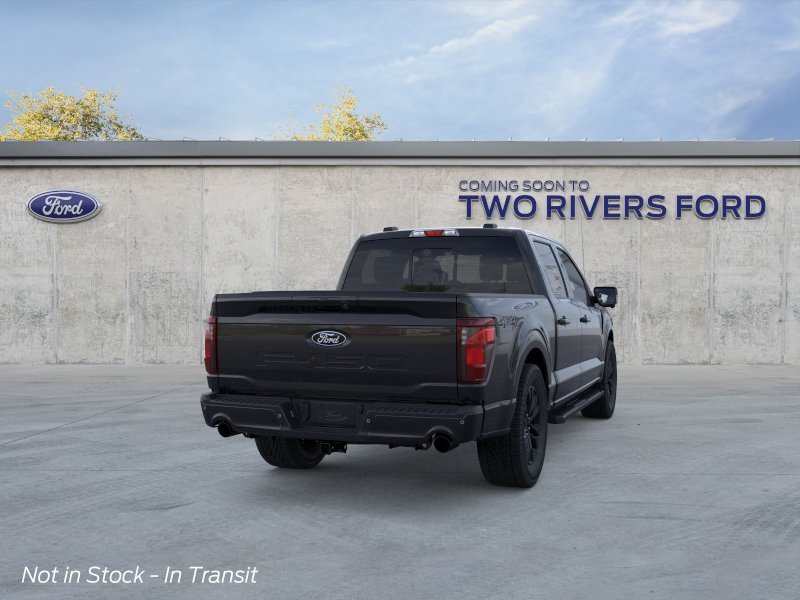 New 2026 Agate Black Metallic Ford XLT image 8