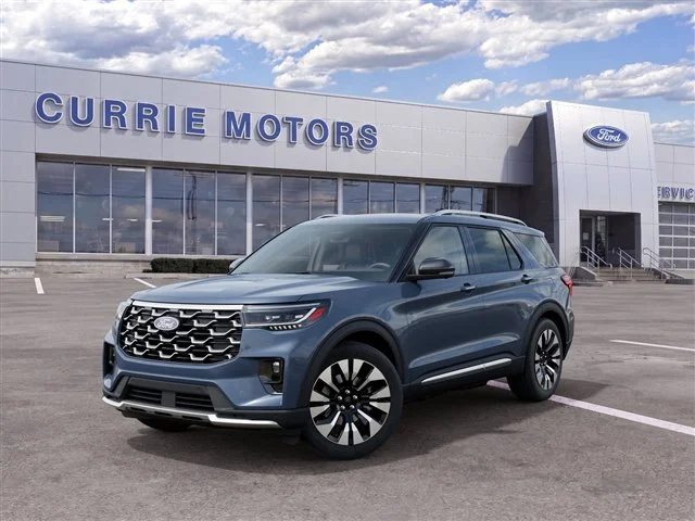 New 2027 Vapor Blue Metallic Ford Platinum image 2