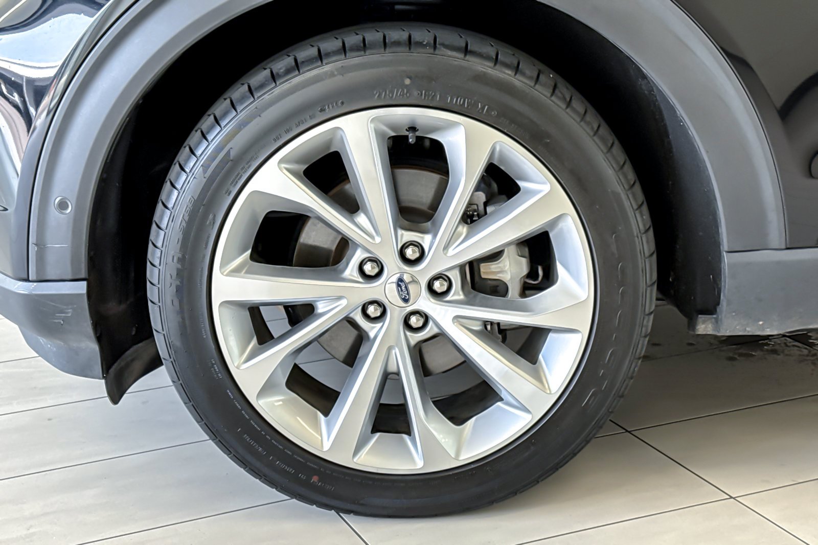 Certified Used 2021 Agate Black Metallic Ford Platinum image 26