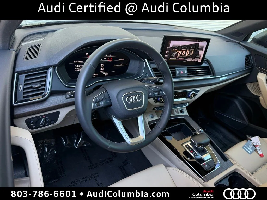 Used 2023 Gray Audi 45 S line Premium Plus image 3