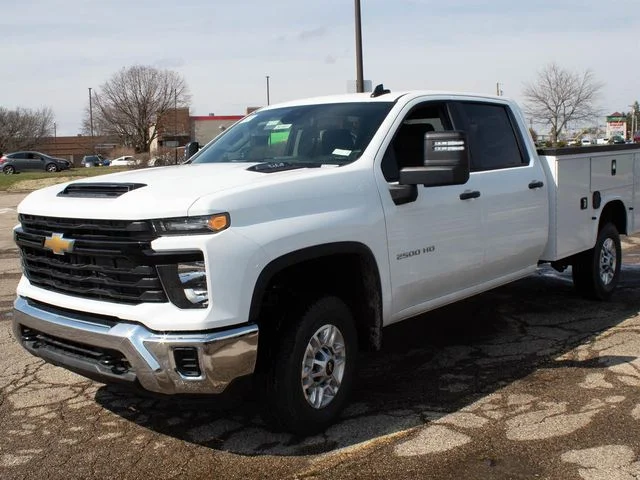 New 2026 White Chevrolet Work Truck image 1