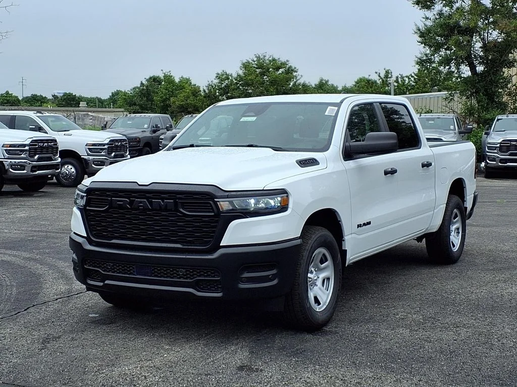 New 2026 Bright White Clear-Coat Exterior Paint RAM Tradesman image 2