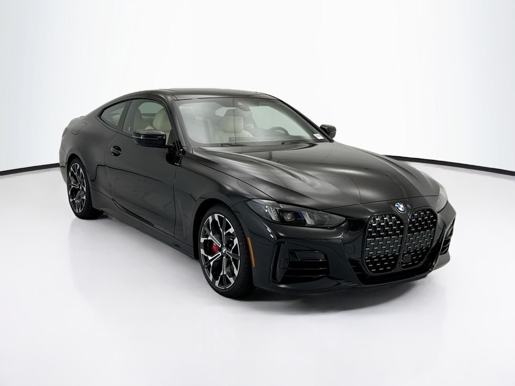 New 2027 Black Sapphire Metallic BMW 430i image 3