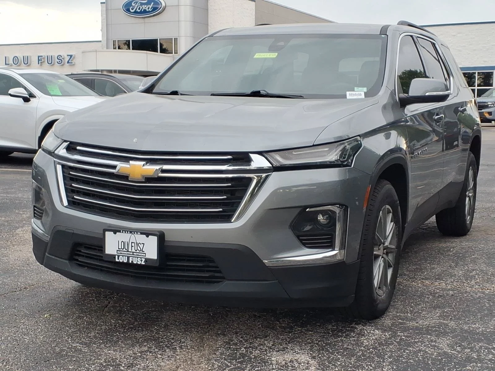 Used 2023 Sterling Gray Metallic Chevrolet LT Cloth image 2