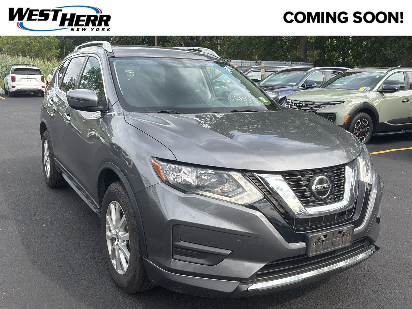 Used 2018 Gun Metallic Nissan SV image 1
