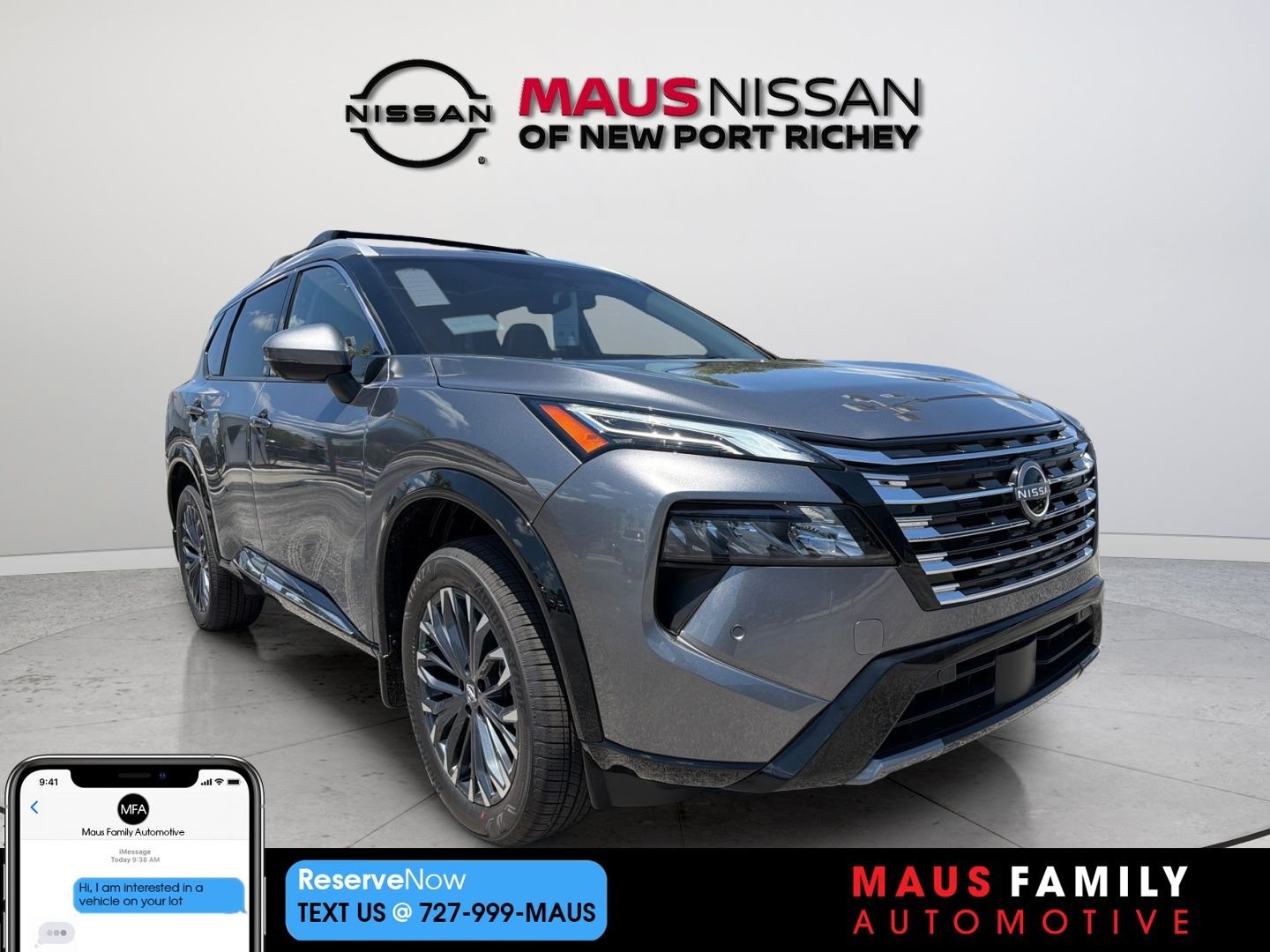 New 2026 Gray Nissan Platinum image 1