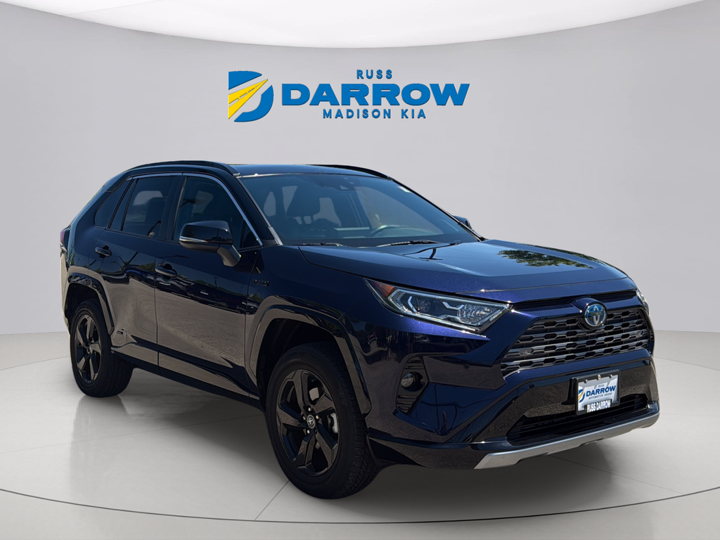 Used 2021 Midnight Black Metallic Toyota XSE image 7