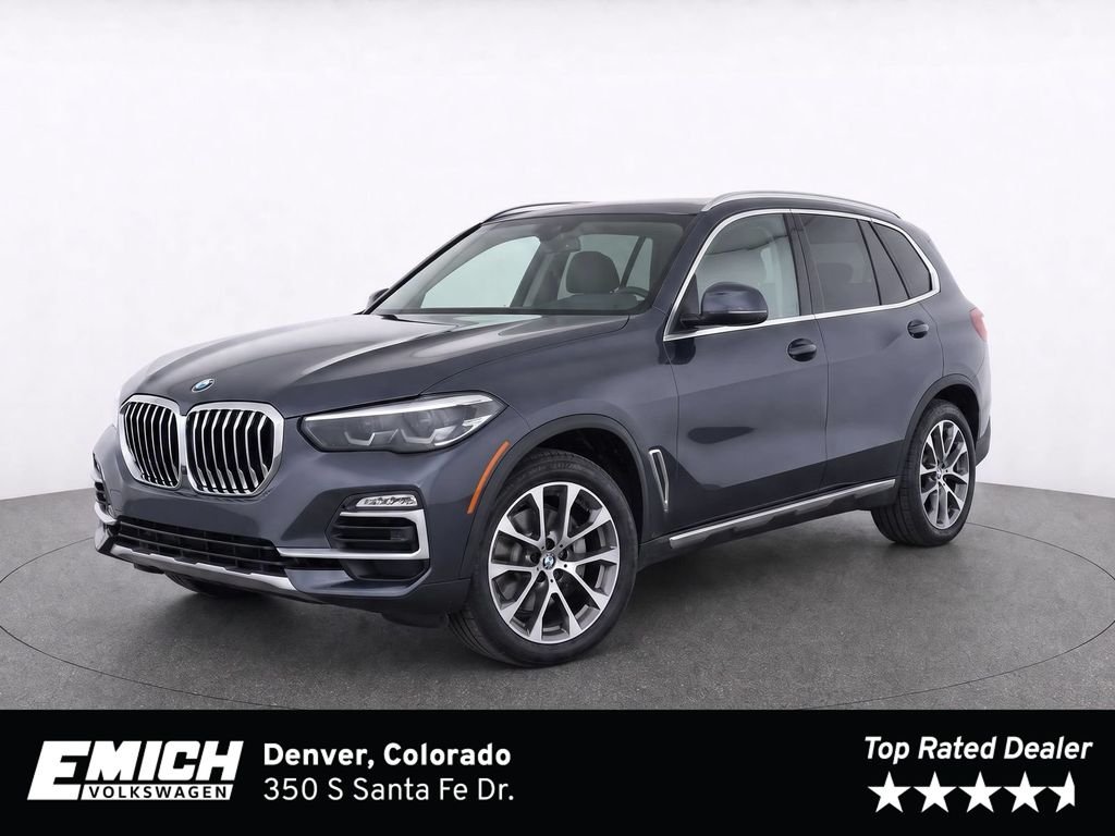 Used 2020 Arctic Gray Metallic BMW xDrive40i image 1