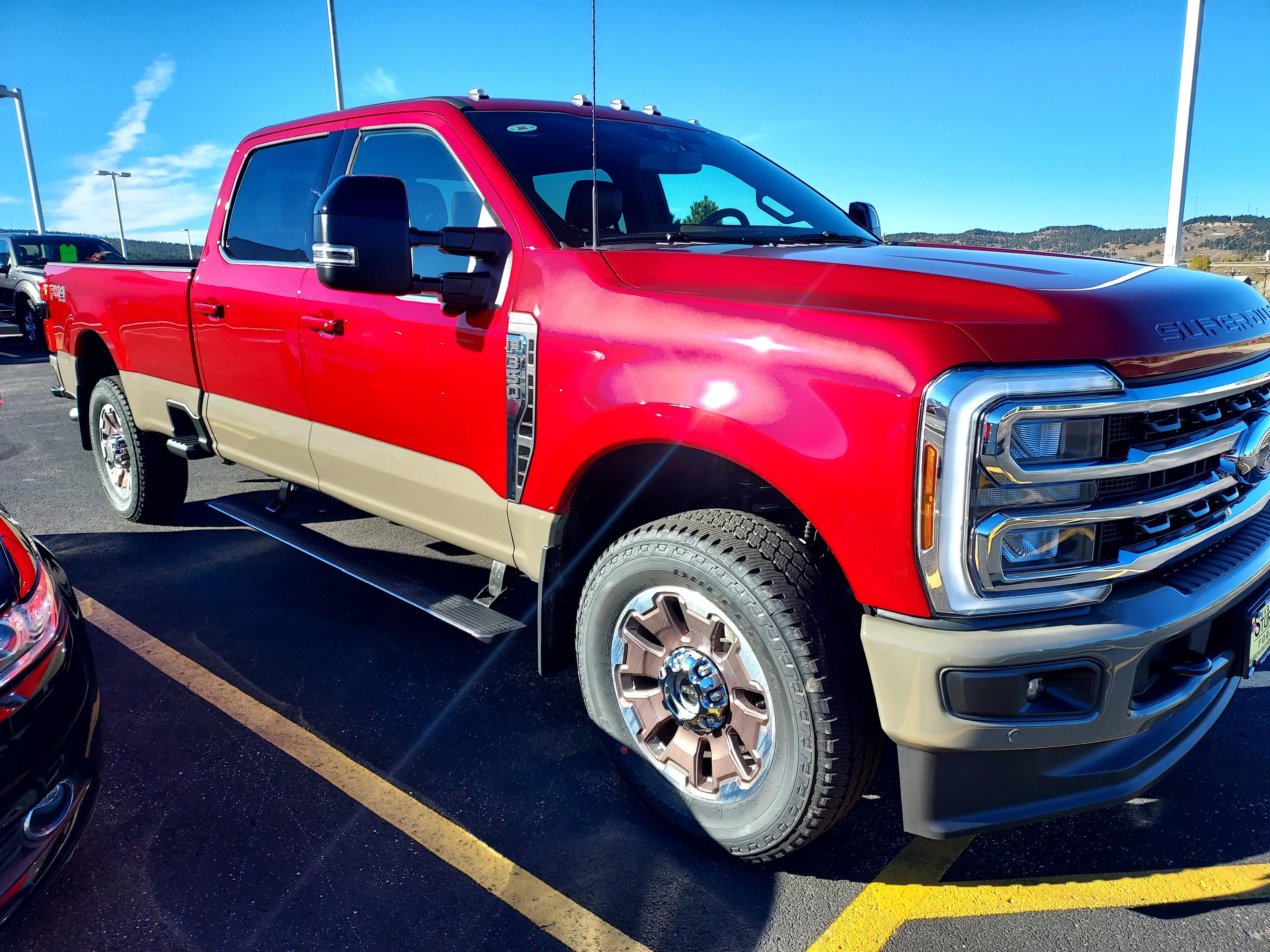 New 2026 Ruby Red Metallic Tinted Clearcoat Ford King Ranch image 8