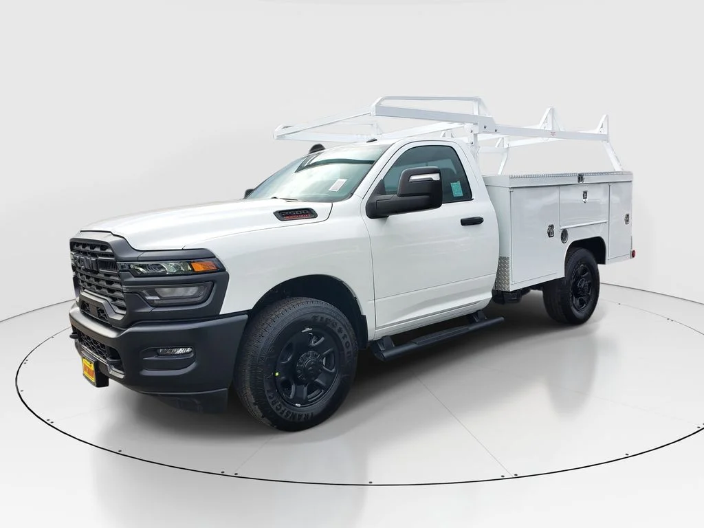 New 2026 Bright White Clear-Coat Exterior Paint RAM Tradesman image 8