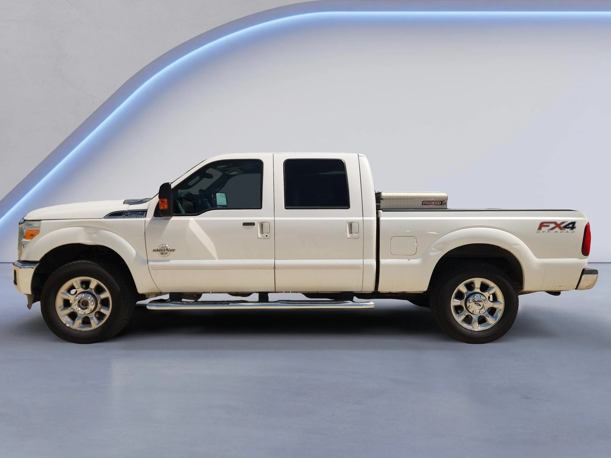 Used 2015 White Platinum Metallic Tri-Coat Ford Lariat image 5