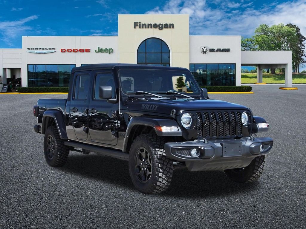 Used 2022 Black Jeep Willys image 1