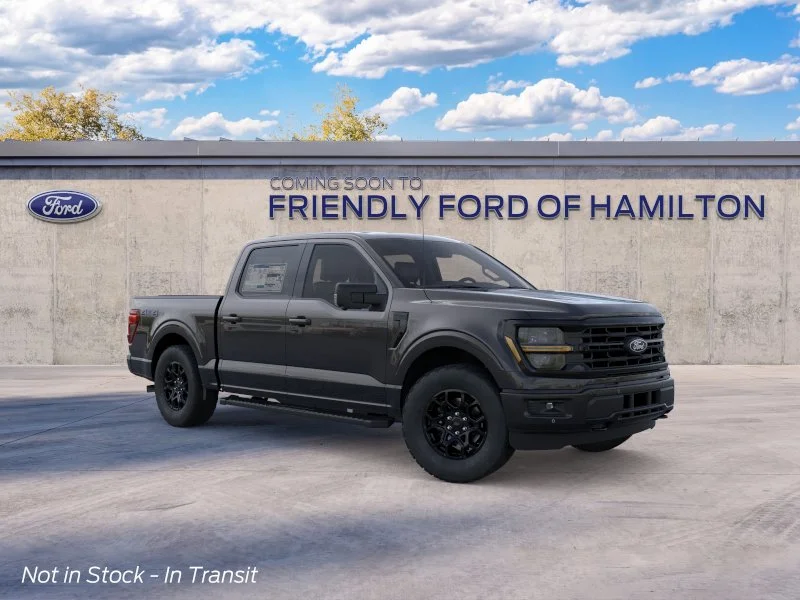New 2026 Agate Black Metallic Ford XLT image 7