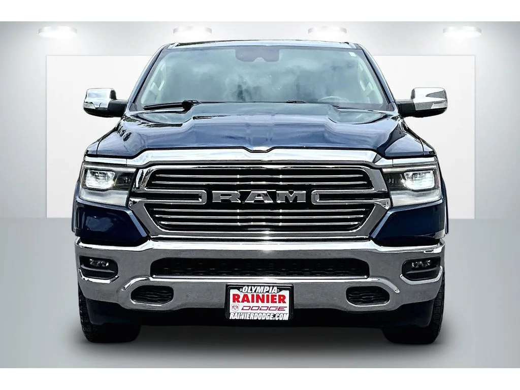 Used 2021 Patriot Blue Pearlcoat Ram Laramie image 3