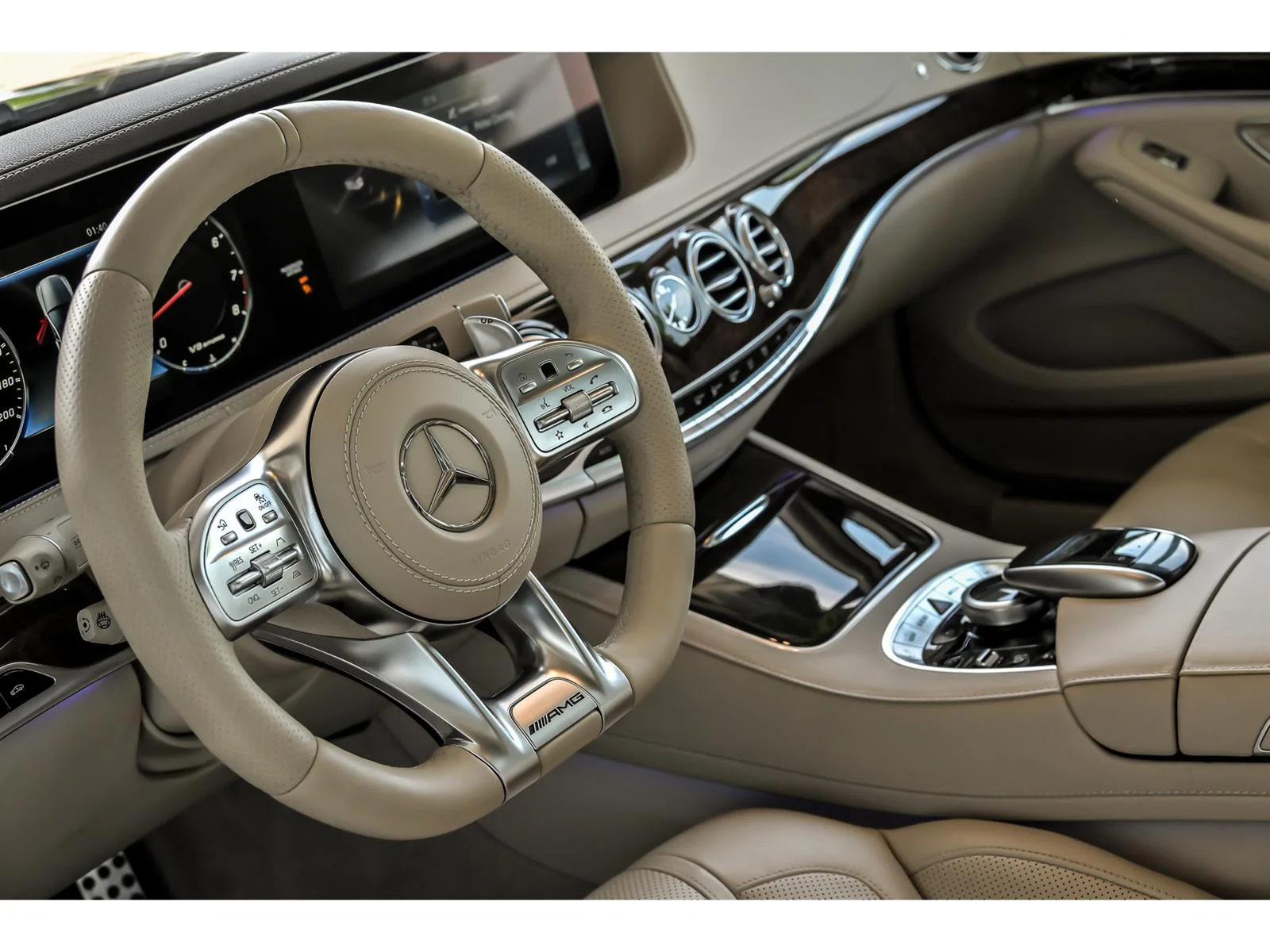 Used 2019 Grey Mercedes-Benz AMG® S 63 image 15