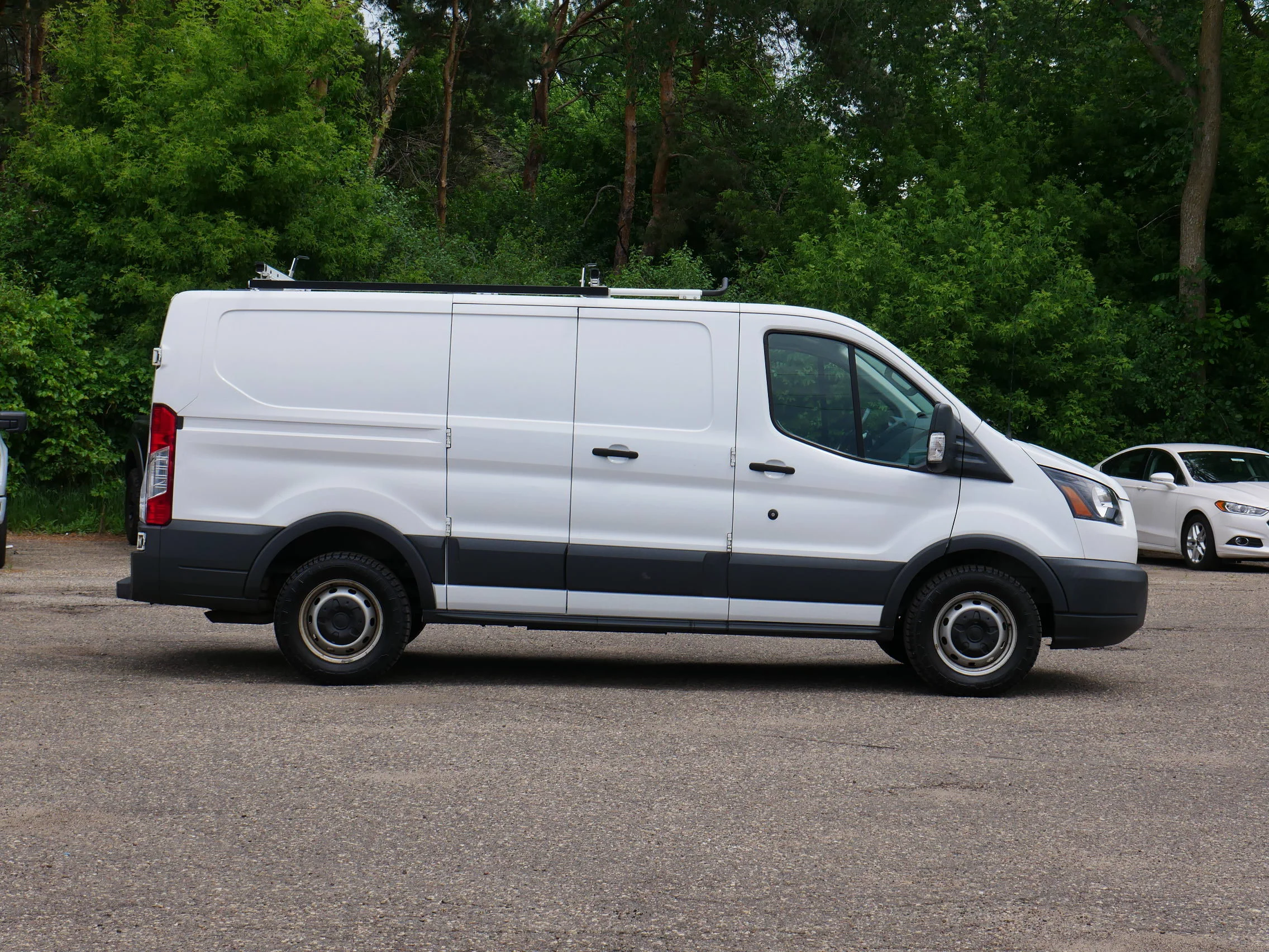 Certified 2018 Ford Transit Van Base with VIN 1FTYE1ZM9JKB54941 for sale in White Bear Lake, Minnesota