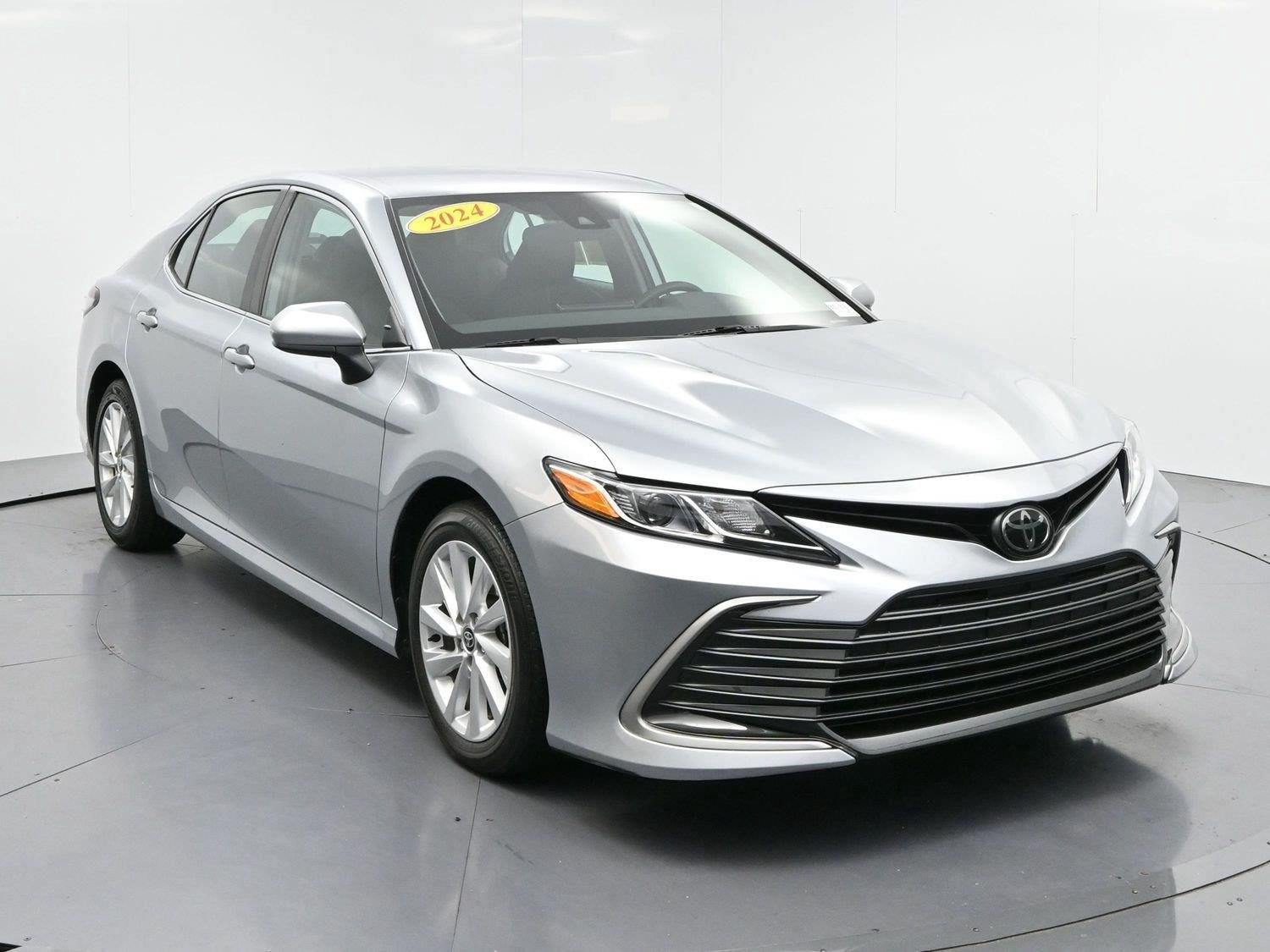 Used 2024 Celestial Silver Metallic Toyota LE image 2
