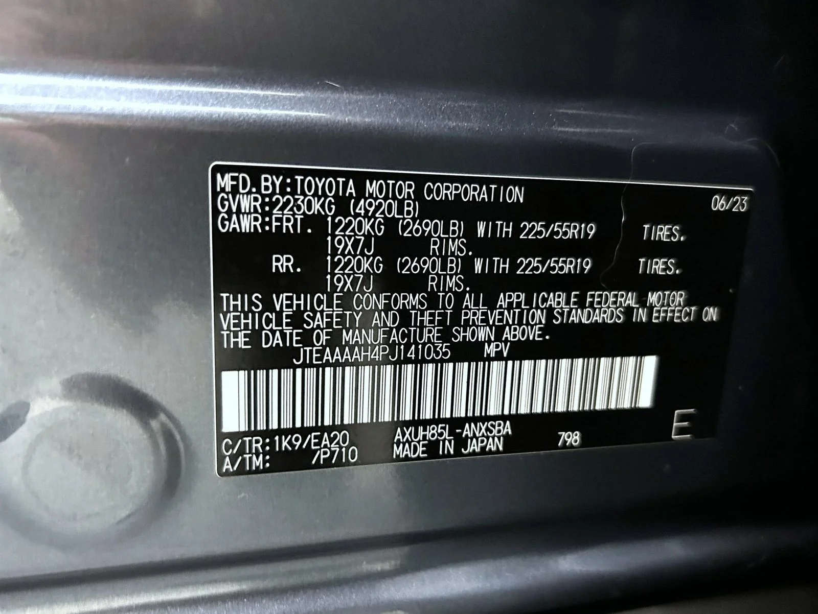 Used 2023 Gray Toyota Limited image 25