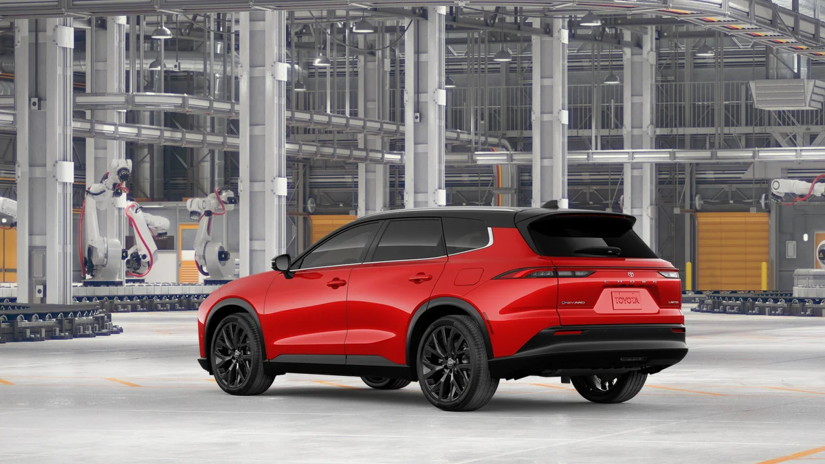 New 2026 Finish Line Red with Black roof Toyota Limited image 6