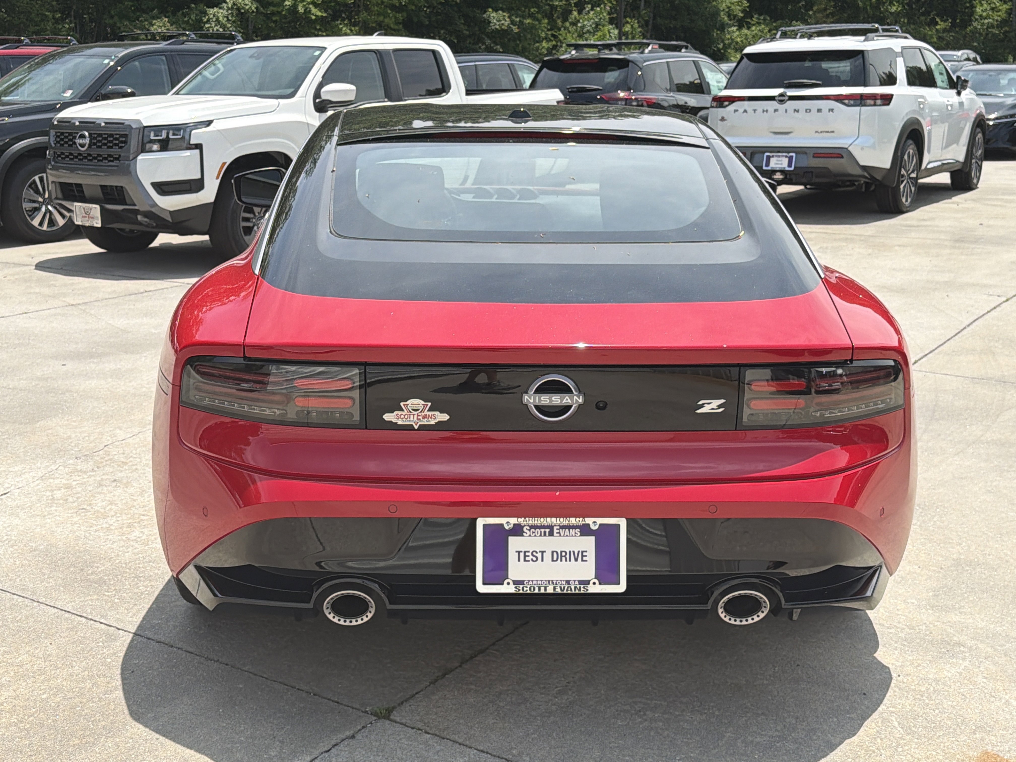 New 2026 Solid Red/Super Black Nissan Sport image 7