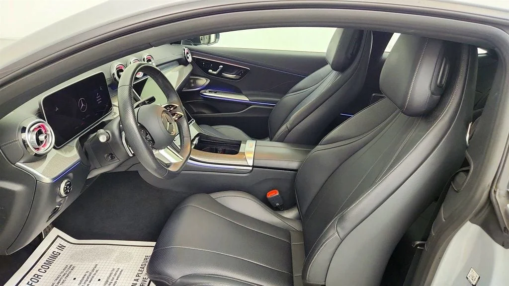 Used 2026 MANUFAKTUR Alpine Grey Metallic Mercedes-Benz CLE 300 4MATIC Coupe w/ AMG® Line & Night Pkgs & 20