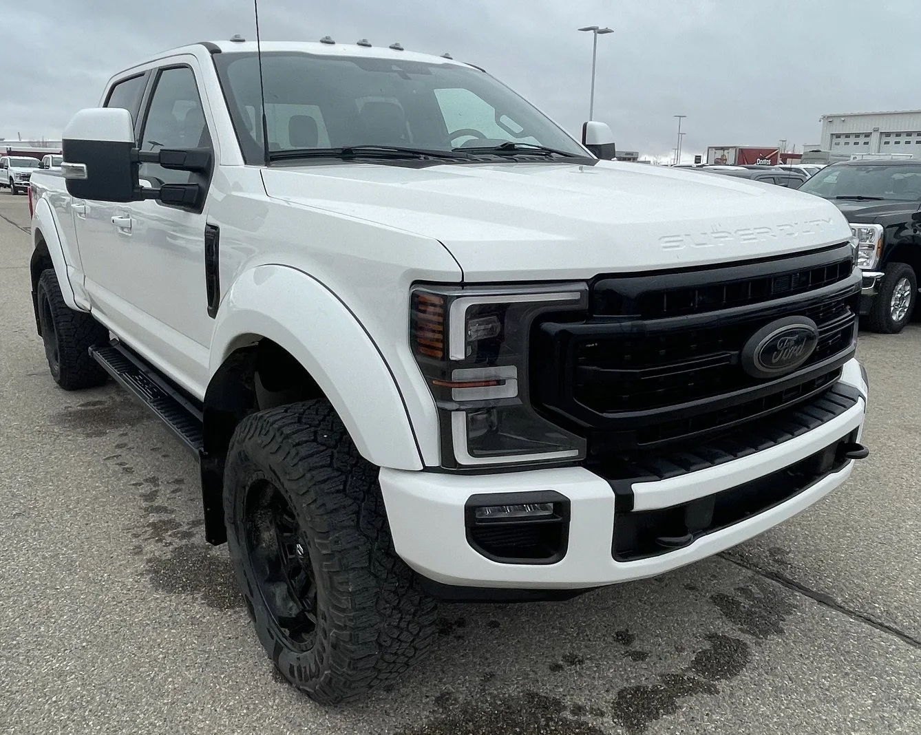 Used 2022 WHITE Ford LARIAT SuperCrew image 7