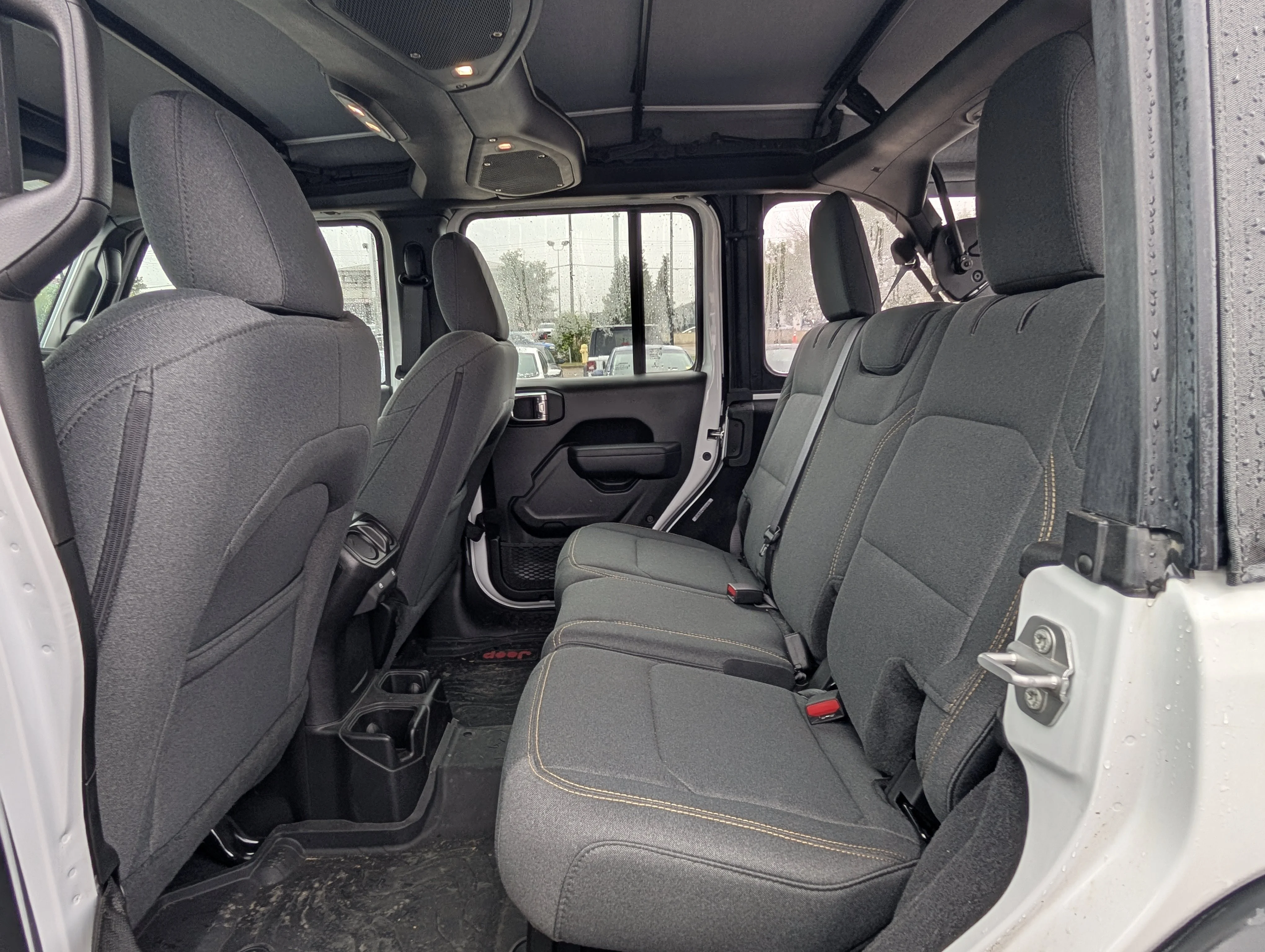 Used 2025 Bright White Jeep Sport image 18