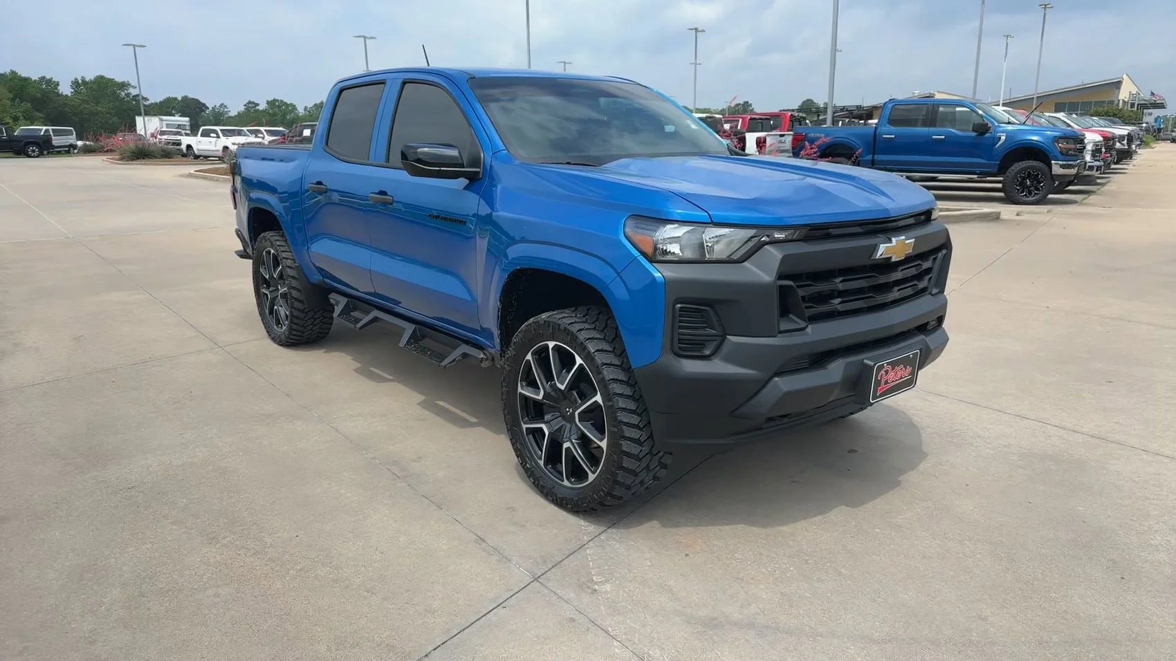 Used 2024 Glacier Blue Metallic Chevrolet 4WD Work Truck image 9