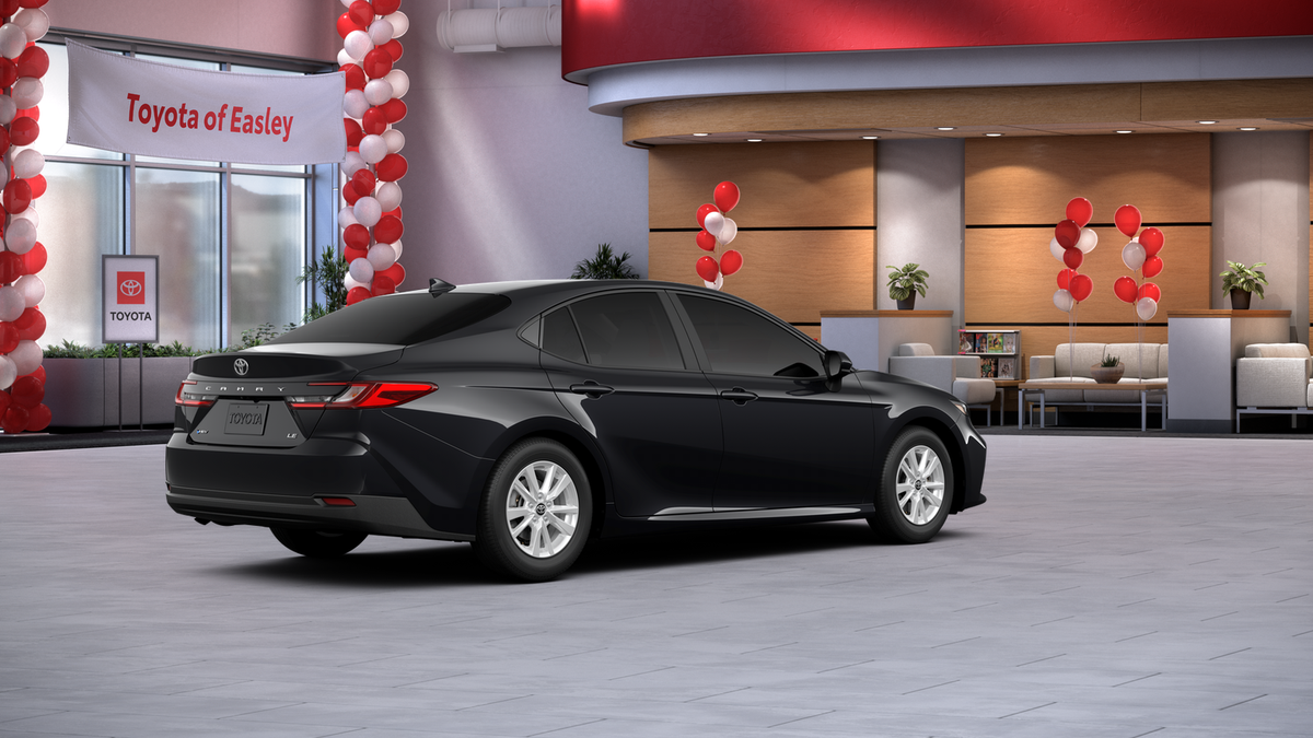 New 2026 Midnight Black Metallic Toyota LE image 10