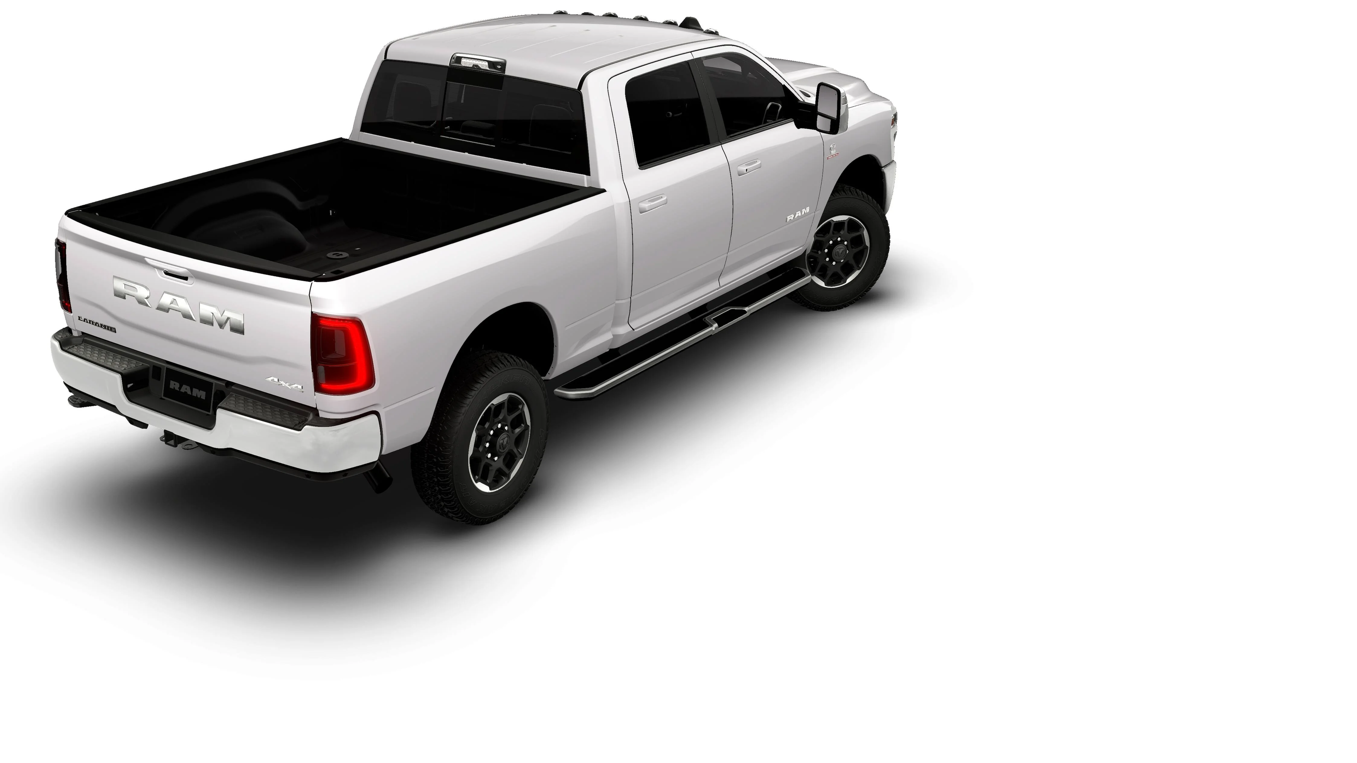 New 2026 Bright White Clear-Coat Exterior Paint RAM LARAMIE image 14