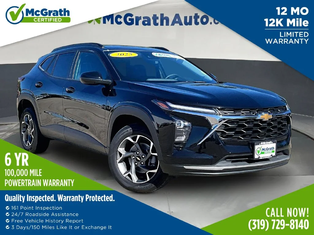Certified Used 2025 Black Chevrolet LT image 1