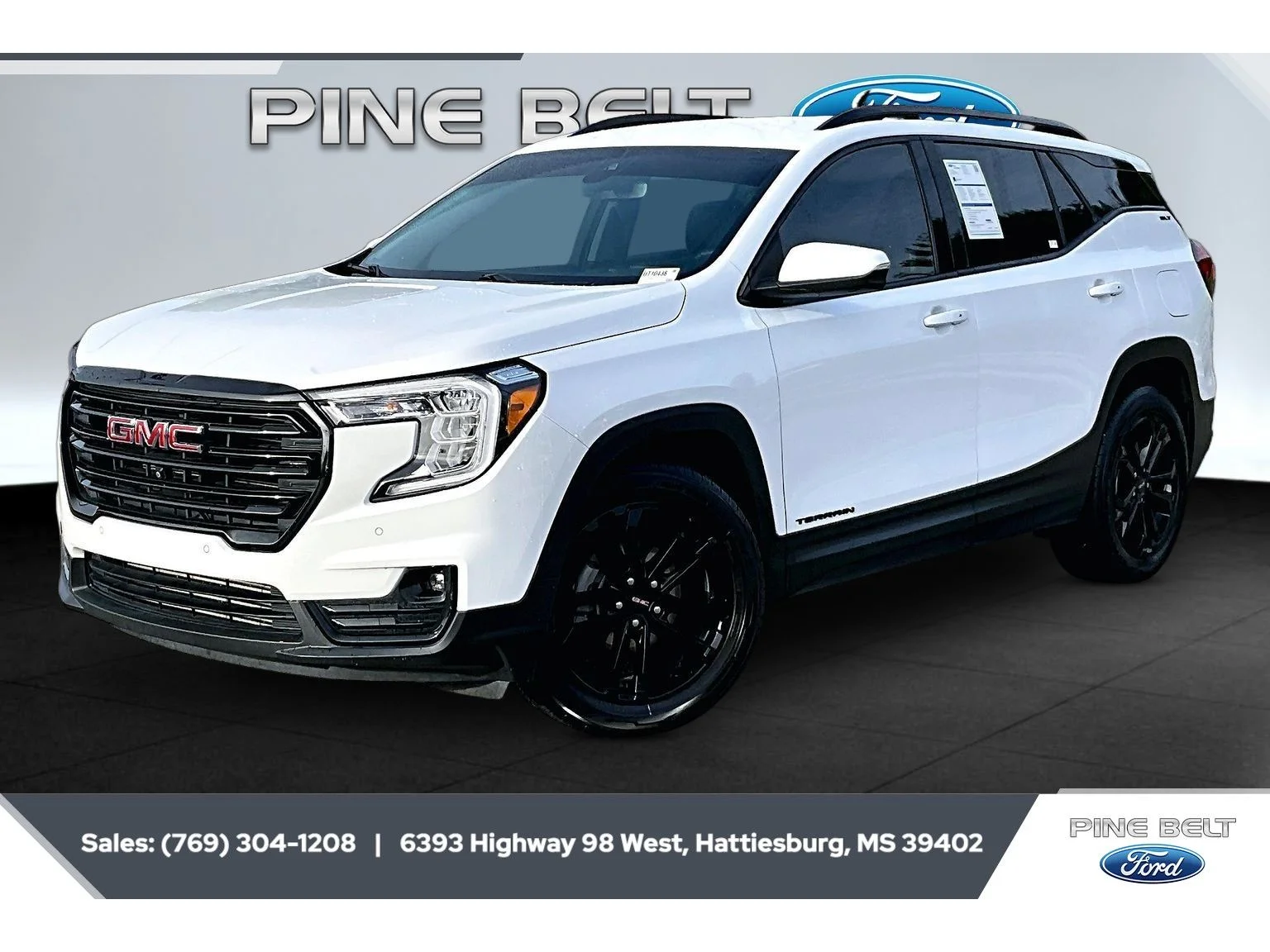 Used 2022 Summit White GMC SLT image 10