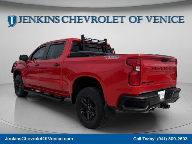 Used 2021 RED HOT Chevrolet LT Trail Boss image 7