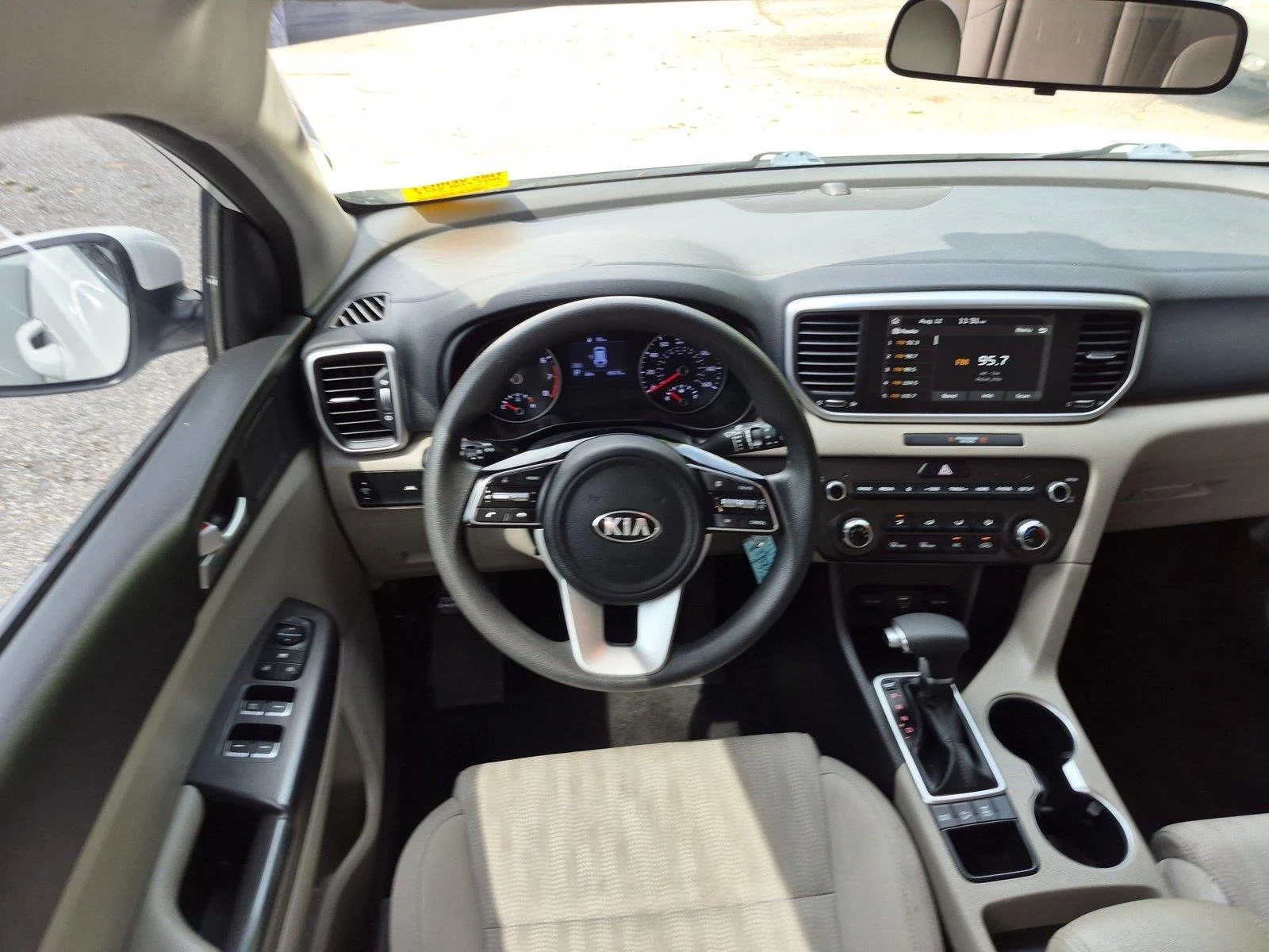 Used 2020 Clear White Kia LX image 31