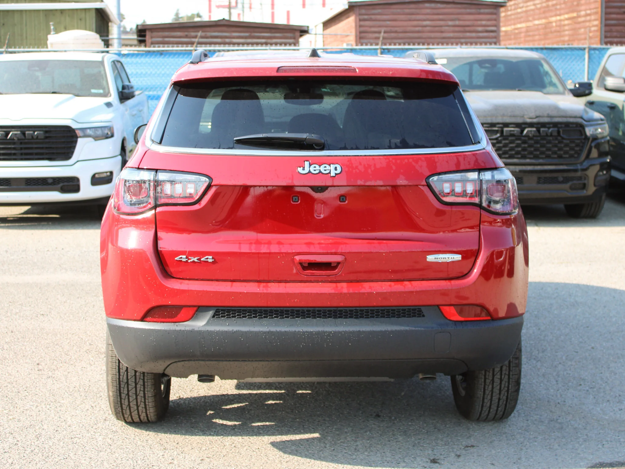New 2026 Red Jeep North* 4x4, Remote Start, Heated Seats/Wheel, Blind-Spot Monitoring image 4