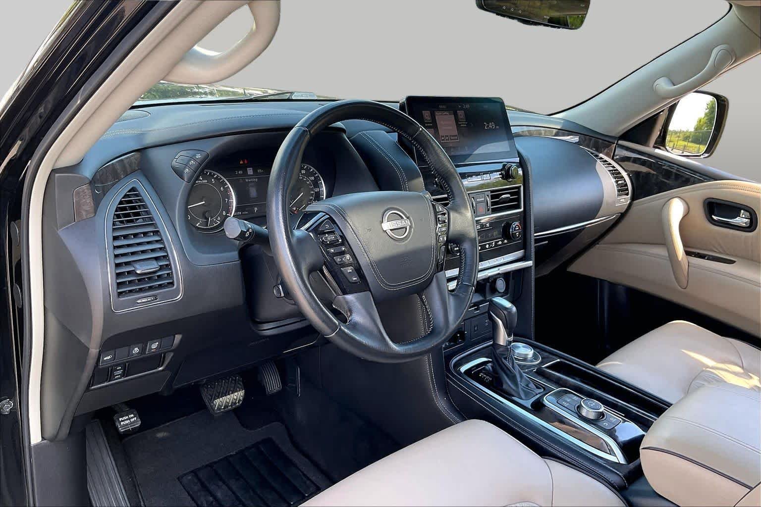 Used 2023 Super Black Nissan Platinum image 17