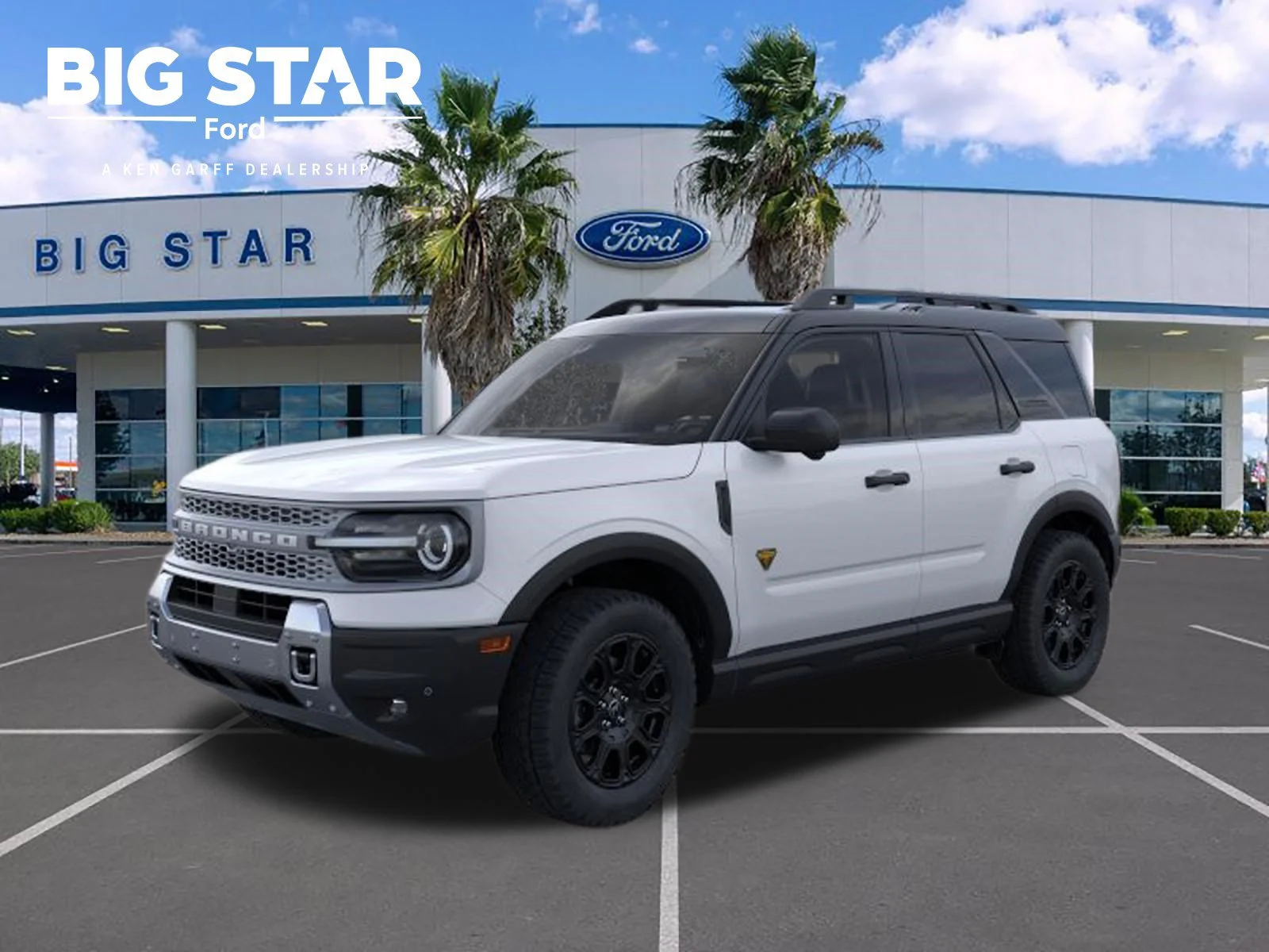 New 2026 Oxford White Ford Badlands image 1