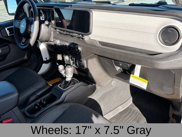 New 2026 Bright White Clear-Coat Exterior Paint Jeep Sport S image 25
