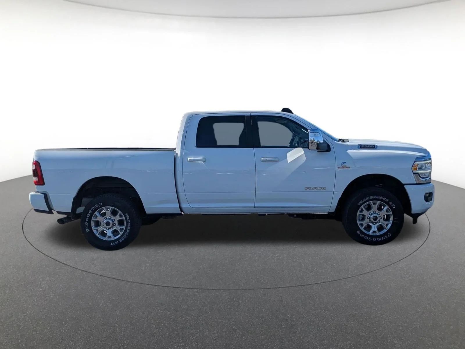 Used 2024 Bright White Clearcoat Ram Laramie image 4