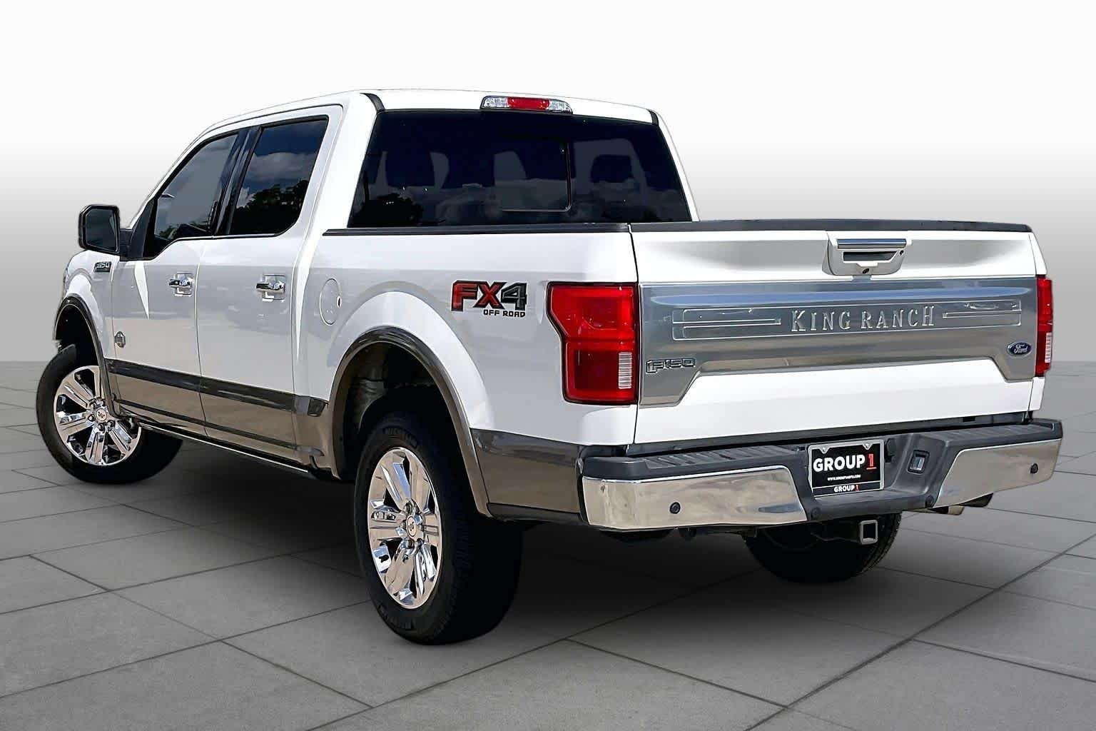 Used 2020 Star White Metallic Tri-Coat/Stone Gray Ford King Ranch image 11