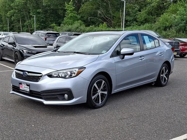 Used 2022 Silver Subaru Premium Sedan image 4