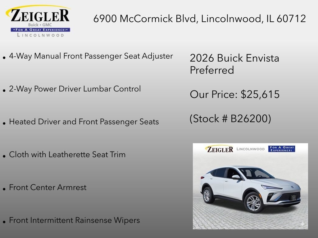 New 2026 Summit White Buick Preferred image 34