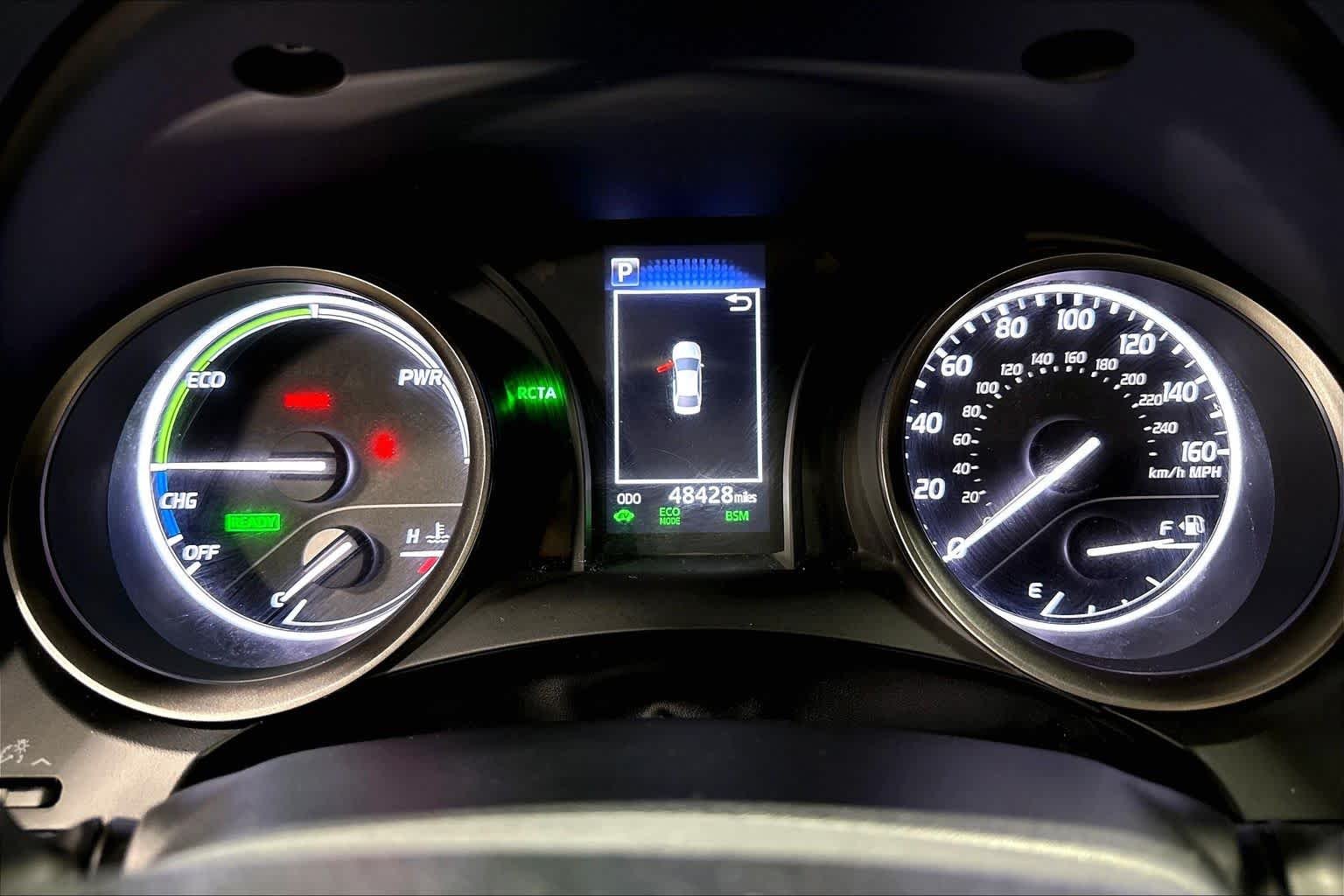 Used 2024 Midnight Black Metallic Toyota Hybrid SE Nightshade image 26