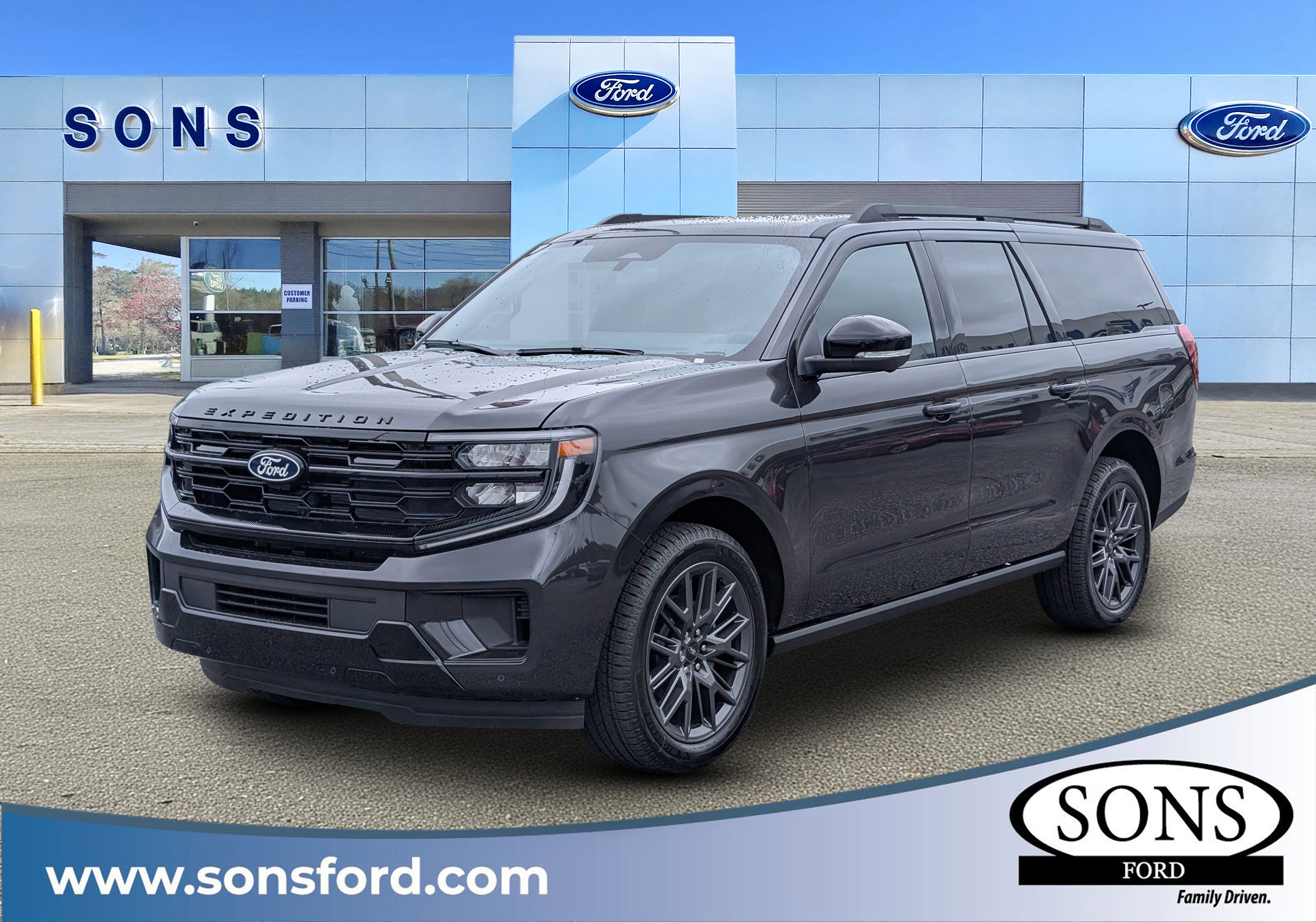 New 2027 Dark Matter Gray Metallic FORD Platinum image 1