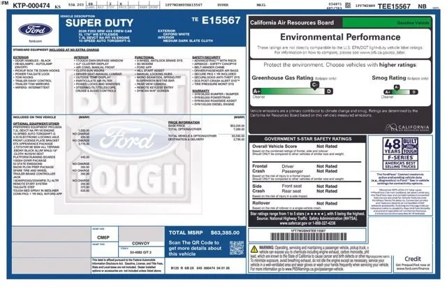 New 2026 Oxford White Ford F-250® XL image 72
