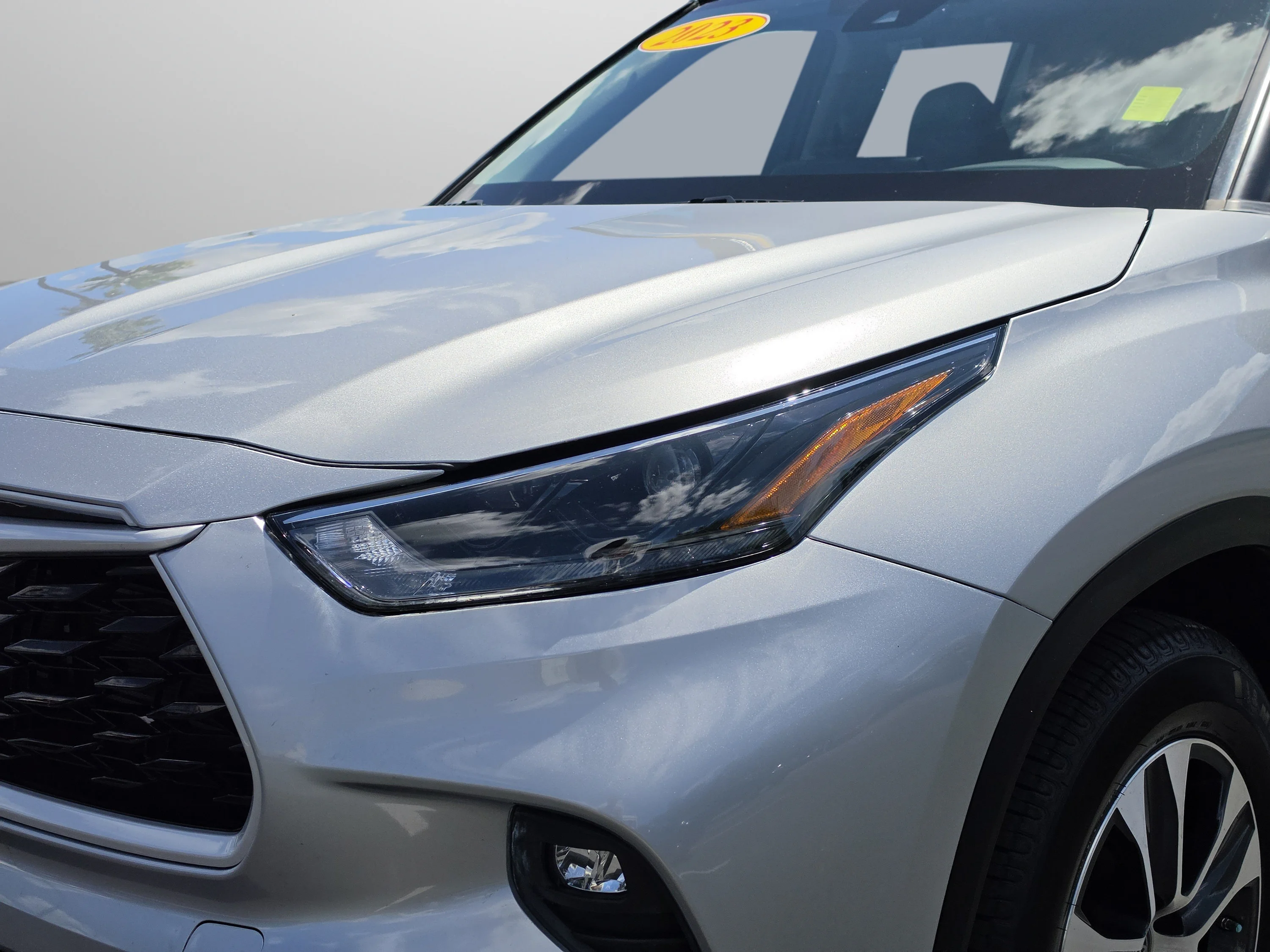 Used 2023 Celestial Silver Metallic Toyota Hybrid XLE image 13